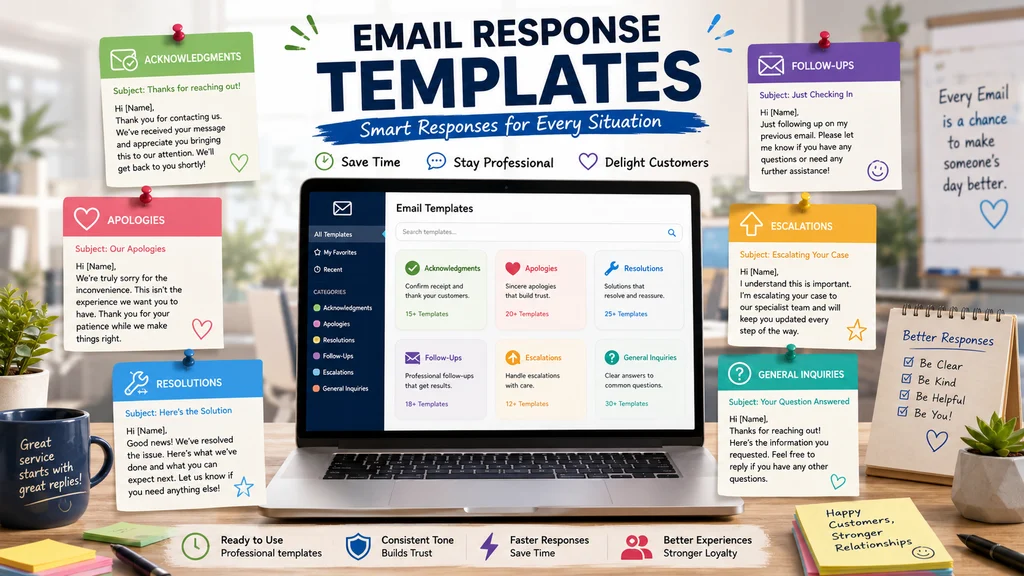 120+ Best Customer Service Email Response Examples for Every Situation For 2026