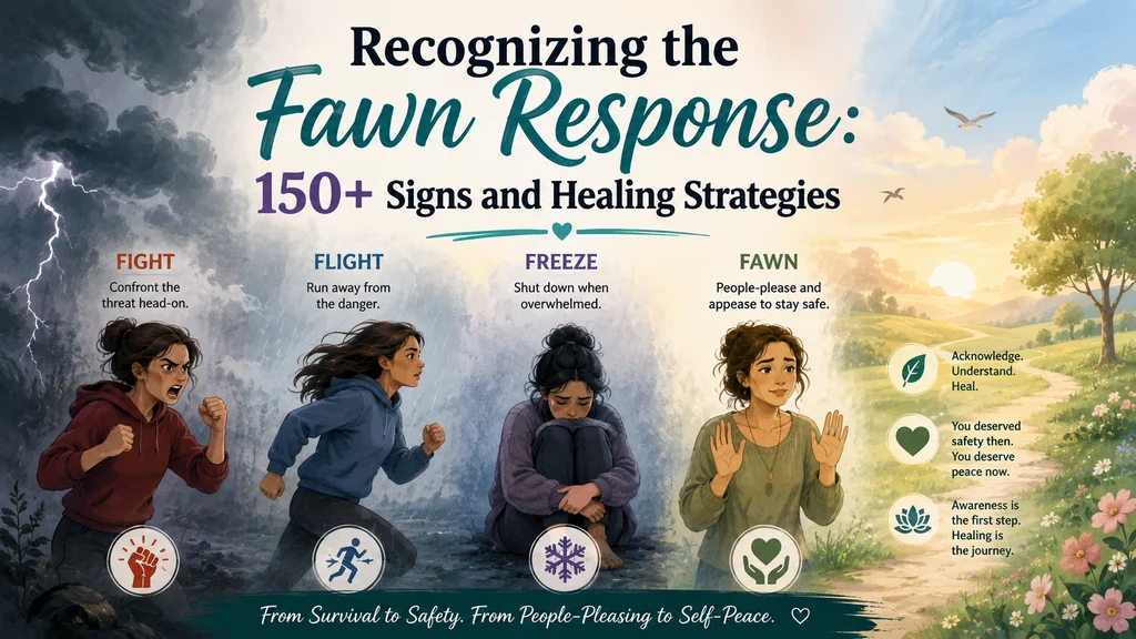 150+ Signs and Responses to the Fawn Response to Stress A Complete Guide For 2026