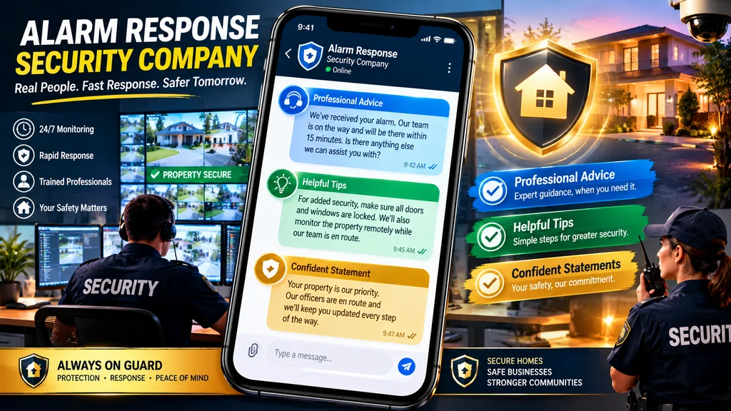 alarm response security company