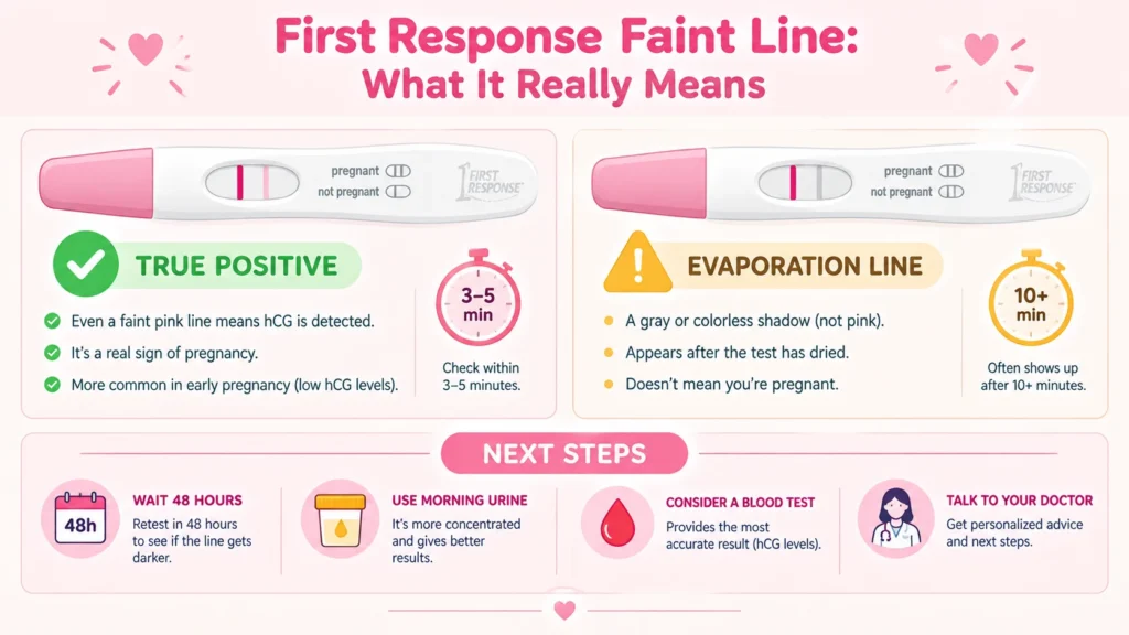 250 Best First Response Faint Line Explanations for Every Situation