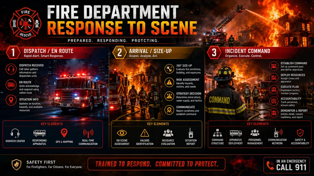 fire department response to scene