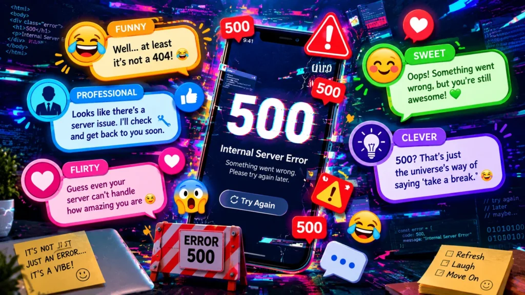 http response code 500