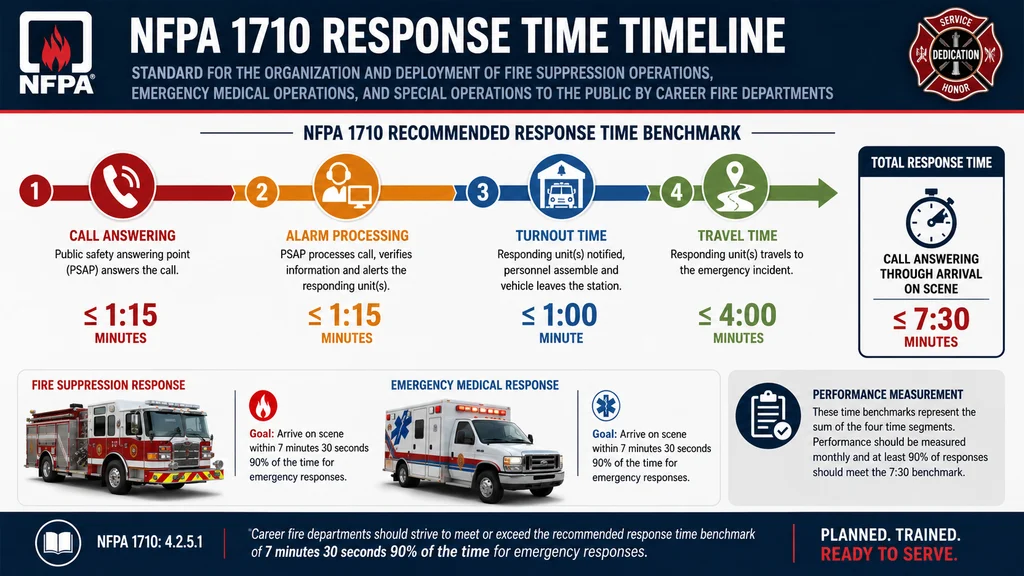 200+ Essential NFPA 1710 Response Times Explained for Fire and EMS Professionals For 2026