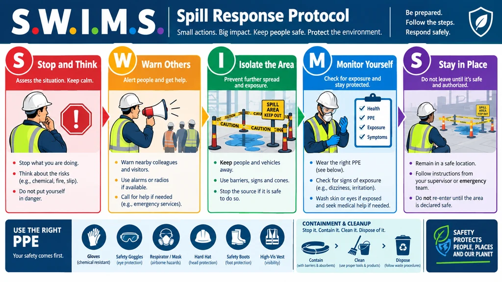 spill response steps