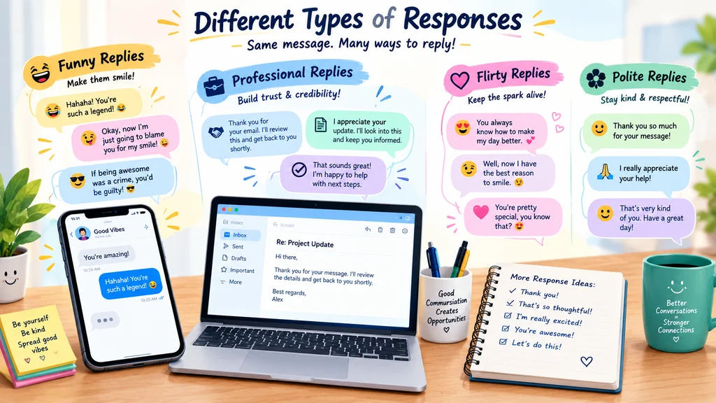 200+ Best Ways to Write a Response for Every Situation For 2026